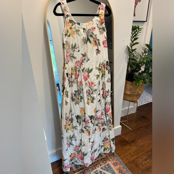 Tach Shisha Linen Floral Maxi Dress - Picture 6 of 8